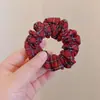 Diadema de Cuadros Estilo Británico de Moda Accesorio para el Cabello Vintage Francés Retro