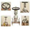 Válvula de compuerta con vástago expuesto 304 Z41X-16P Válvula de interruptor manual para agua potable con sello de asiento elástico