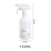 Pequeno Frasco Spray com Escala para Desinfetante, Frasco Spray de Álcool, Hidratação para Cuidados com o Cabelo, Frasco de Névoa Fina para Maquiagem, Frasco Spray para Regar Jardinagem