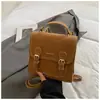Bolso de Estilo Preppy Retro para Mujer 2025 Nuevo Invierno Bolso Bandolera Multiusos para Uso al Aire Libre