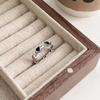 Anillo de Plata Ruitai s925 Plata de Ley Spice Girls Viento de Puro Deseo Textura de Industria Pesada Anillo de Piedra para Mujer Anillo de Dedo