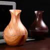 Humidificador de Florero con Grano de Madera Comercio Exterior Oficina en Casa Máquina de Aromaterapia Dos en Uno Venta al por Mayor Aceite Esencial Transfronterizo