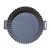 Plato de Silicona para Freidora de Aire de Venta Caliente Transfronterizo Bandeja de Silicona para Freidora Bandeja para Hornear Aislada Molde para Pastel Freidora Interior