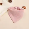 Toalha de Saliva Infantil Transfronteiriça Quatro Camadas de Gaze Algodão Absorvente Triângulo de Bebê Babador de Saliva Babador Anti-Vômito para Bebê