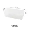 Caixa de Armazenamento de Lápis Mais Vendida na Fronteira, Caixa de Papelaria Transparente de Grande Capacidade, Caixa de Armazenamento para Lápis de Cor, Giz de Cera Infantil, Caixa de Armazenamento para Mesa