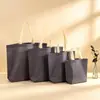 Bolsas de Tote No Tejidas Personalizadas, Bolsas de Compras Gruesas de Colores con Esquinas Diagonales, En Stock con Impresión de Logo, Bolsas Ecológicas Hechas a Medida