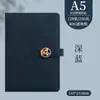 Cuaderno de Negocios A5 Personalizado con Logo Imprimible Minutas de Reunión de Oficina Cuero Suave Engrosado Bloc de Notas de Trabajo