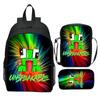 Nova mochila escolar estampada UNSPEAKABLE de três peças, desenho animado, periférico de jogo, mochila estudantil, Bolsa de Ombro Estojo