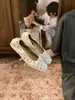 Bailarinas planas de lunares estilo coreano con lazo, nueva colección 2026, estilo suave y etéreo, zapatos de suela blanda para otoño
