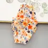 Calça Infantil Verão Estilo Fino 2025 Nova Calça Estampada Anti-Mosquito para Bebês e Meninas Usarem ao Ar Livre no Verão