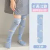 Calcetines para Niñas, Calcetines Largos de Verano, Calcetines Dulces para Niños, Calcetines de Algodón con Encaje de Dibujos Animados, Lindos Calcetines Largos hasta la Rodilla para Primavera y Verano