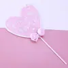 Decoración para hornear Tanabata Día de San Valentín Enchufe de Amor 1 Paquete Decoración para Pastel para el resto de mi vida Te amo Bandera para Pastel de Cumpleaños