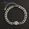 Pulsera para Hombre, Acero Inoxidable, Versátil, Gama Alta, Moderna, Joyería Popular para Mujer, Accesorios Hip-Hop Retro Simples al por Mayor