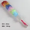 2025 nuevo plumero de limpieza de seda de PP de nueve secciones con alto valor de color plumero de color artefacto de eliminación de polvo y limpieza