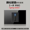 Tipo 118 Enchufe Taiwán Estándar Norteamericano Tailandés Brasileño Universal Tres Agujeros Interruptor de Llave USB Panel de Vidrio Templado