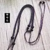 Cuerda Colgante Tianzhu Cruce Collar Vertical para Colgar en el Cuello Clavícula Collar de Cuerda Tejido a Mano Joyería de Tíbet Cuerda Colgante para Hombres y Mujeres