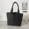 Bolso de lona pintado a mano para niños, copia de graffiti, bolso de hombro, simple, casual, moda, bolsa de compras tote en stock