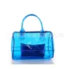 Venta Directa de Fábrica Guangzhou Huadu 2025 Estilo Coreano Bolso de Playa Transparente de PVC Doble Hombro Bolso de Mano Transparente Bolso Cruzado