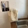 Bolso Cubo de Gran Capacidad Transfronterizo para Mujer, Nuevo Patrón Tejido Verano 2026, Bolso de Oficina para el Trabajo, Bolso de Hombro Versátil y a la Moda