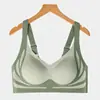 Sutiã Hot-Selling Transfronteiriço com Bloqueio de Cor, Suporte Macio, Sem Costura, Efeito Lift-Up Anti-Gravidade, Confortável e Respirável para Mulheres