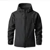 Chaqueta Softshell Cortavientos para Exteriores Tres en Uno Cálida Ropa de Abrigo de Camuflaje Chaqueta para Hombre Ropa de Algodón Transfronteriza Personalizable