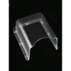 Cubierta Transparente Lector de Tarjetas de Control de Acceso Máquina de Reconocimiento Facial Estuche Protector Timbre Interruptor Exterior Protección Solar Cubierta de Protección contra la Lluvia