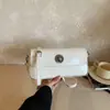 Bolsa de Ombro Única de Moda de Alto Valor Feminina Nova Primavera 2026 Bolsa Sanfonada Pequena Bolsa Quadrada Aba Commute Versátil Bolsa Transversal