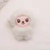 Pingente de Boneca de Cordeiro Cacheado Desenho Animado Chaveiro de Bolsa de Casal Broche de Acessórios para Roupas DIY Acessórios Pequenos de Boneca