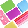 Papel de Presente Rosa Branco Verde Colorido Papel de Seda Forro de Caixa de Presente Papel Fino Papel Copiadora Combinação de Cores