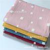 Tela Arrugada Estampada de Rayón 30240 Rayón Crepé de Chine Urdimbre y Trama Doble Arruga Anti-Arrugas Poliéster Viscosa Monofilamento Corteza Arruga Aleatoria