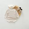 Ropa de bebé, mono de otoño, ropa de escalada de punto, suéter de otoño e invierno para recién nacidos, niños y niñas, ropa de pedo