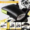 Capa de Guidão de Moto para Inverno, Luvas à Prova de Vento e Frio para Patinete Elétrico, Forradas com Lã e Espessadas com Tiras Refletivas, Capas de Guidão para Patinete Elétrico para Vendas Transfronteiriças