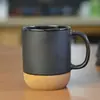 Caneca Xícara de Cerâmica Personalizada Padrão de Flores Assadas Revestimento de Transferência de Calor Xícara Porcelana Óssea Porcelana Reforçada Fabricante de Xícara de Café