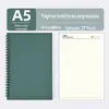 Cuaderno de Bolsillo Personalizado B7, Cuaderno Espiral Portátil para Negocios Transfronterizos, Bloc de Notas Espesado A5 para Oficina, Hecho a Medida