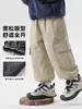 Pantalones para niño Youou, pantalones de bebé con forro polar de invierno, pantalones cargo gruesos para niño pequeño, ropa impermeable para niños, ropa de invierno para niños