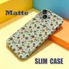 Funda de Teléfono Floral Estilo Ins de Verano para iPhone 18 Pro Funda de Película Entrega Directa de Fábrica Funda de Teléfono Mate Apple 17