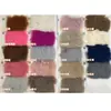Tela de Piel de Conejo de 1300 g, Piel de Conejo Lisa para Otoño e Invierno, Engrosada para Calidez, Adecuada para Ropa de Casa, Pantuflas, Cojines y Materiales Textiles para el Hogar
