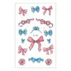 Nuevo Sticker de Tatuaje de Dibujos Animados Impermeable Original Lindo Niños Princesa Sueño Sticker de Tatuaje de Dibujos Animados Sticker de Tatuaje Divertido