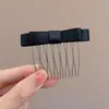 Nuevo peine anti-deslizante estilo coreano con un delicado lazo de mariposa, diseñado para mujeres, creando un peinado alto elegante, y con un elegante pasador lateral y accesorio para el cabello