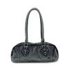 Bolso de Lona Vintage para Mujer 2025 Nuevo Estilo Japonés Mezclilla Lavada Bolso de Hombro para el Trabajo con un Toque de Lujo, Bolso Baguette para Debajo del Brazo