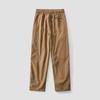 Calça Cargo Personalizada para Homens 2024 Nova Primavera Esportiva e Lazer Solta Reta Resistente ao Desgaste Estilo Japonês Marca Tendência Calça Cáqui