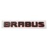Aplicable al nuevo Mercedes-Benz Clase G, Clase E, Clase C, Clase S, logotipo de la letra BARBUS modificado, logotipo de automóvil negro.