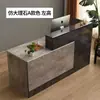 Mostrador de caja de esquina, recepción, mostrador de recepción, mostrador de consulta, salón de belleza, barbería, mostrador de caja, institución de capacitación, barra de bar