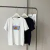 Ins estilo coreano estampa de pera manga curta feminina estilo ins verão simples algodão puro redução de idade estudante camiseta camada base