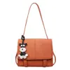 Bolsa Pequena Casual Versátil Minimalista Transfronteiriça para Mulheres 2026 Nova Moda Bolsa de Ombro para o Dia a Dia Bolsa Transversal Super Popular Bolsa Quadrada Pequena
