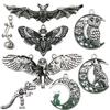 Aliexpress Europa y América Transfronterizo Más Vendido Retro Búho Aleación Joyería Accesorios DIY Collar Pulsera Colgante
