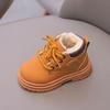 Botas Amarelas Infantis 2026 Inverno Novo Estilo Meninos e Meninas Botas Martin para Crianças Maiores Botas Curtas Antiderrapantes Botas para Bebês e Crianças Pequenas
