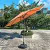 Sombrilla de Sol para Exteriores, Sombrilla Giratoria, Sombrilla Plegable, Sombrilla de Codo para Villa, Sombrilla de Sol para Terraza, Sombrilla Impermeable para Puesto