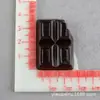 Accesorios de Resina Adornos Miniatura Muñeca de Postre Casa de Muñecas Comida Artificial Juguete Llavero de Chocolate Material para Manualidades Venta al por Mayor