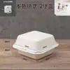 Caixa de Bolo Descartável Estilo Ins Tendência Bento Sobremesa Tiramisu Hambúrguer Pintado à Mão Para Levar Passeio de Primavera Caixa de Piquenique